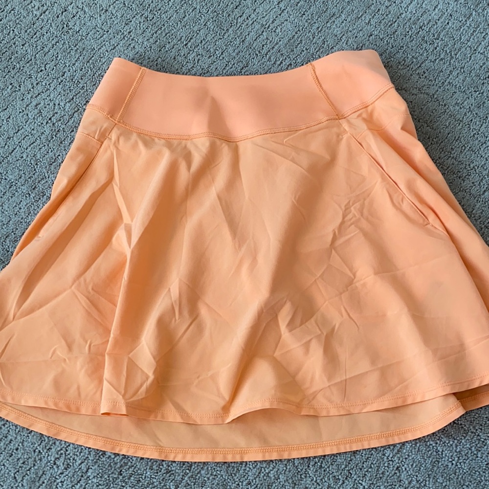 Orange Puma Golf Skort